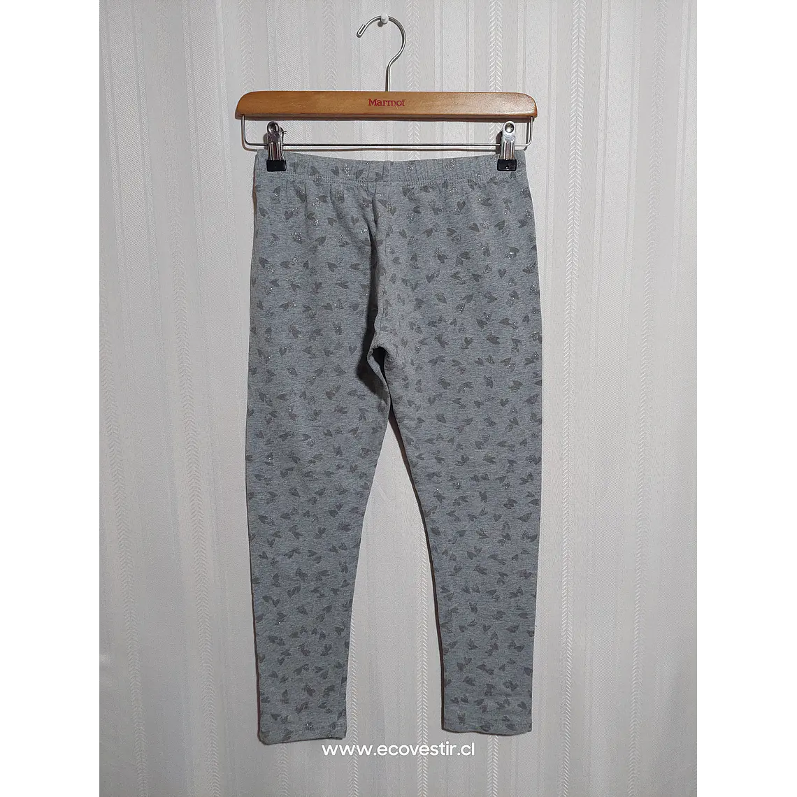 CALZA GRIS NIÑA PRIMIGI CON ESTAMPADO TALLA POR MEDIDAS 2
