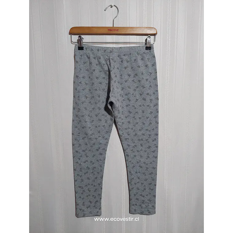 CALZA GRIS NIÑA PRIMIGI CON ESTAMPADO TALLA POR MEDIDAS 2