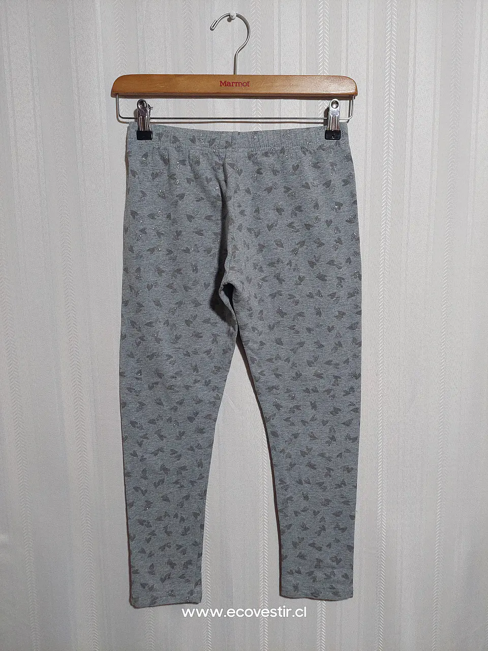 CALZA GRIS NIÑA PRIMIGI CON ESTAMPADO TALLA POR MEDIDAS 2