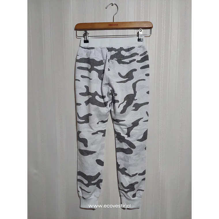 PANTALÓN BUZO BLANCO NIÑA URCHIN TALLA 12A 2
