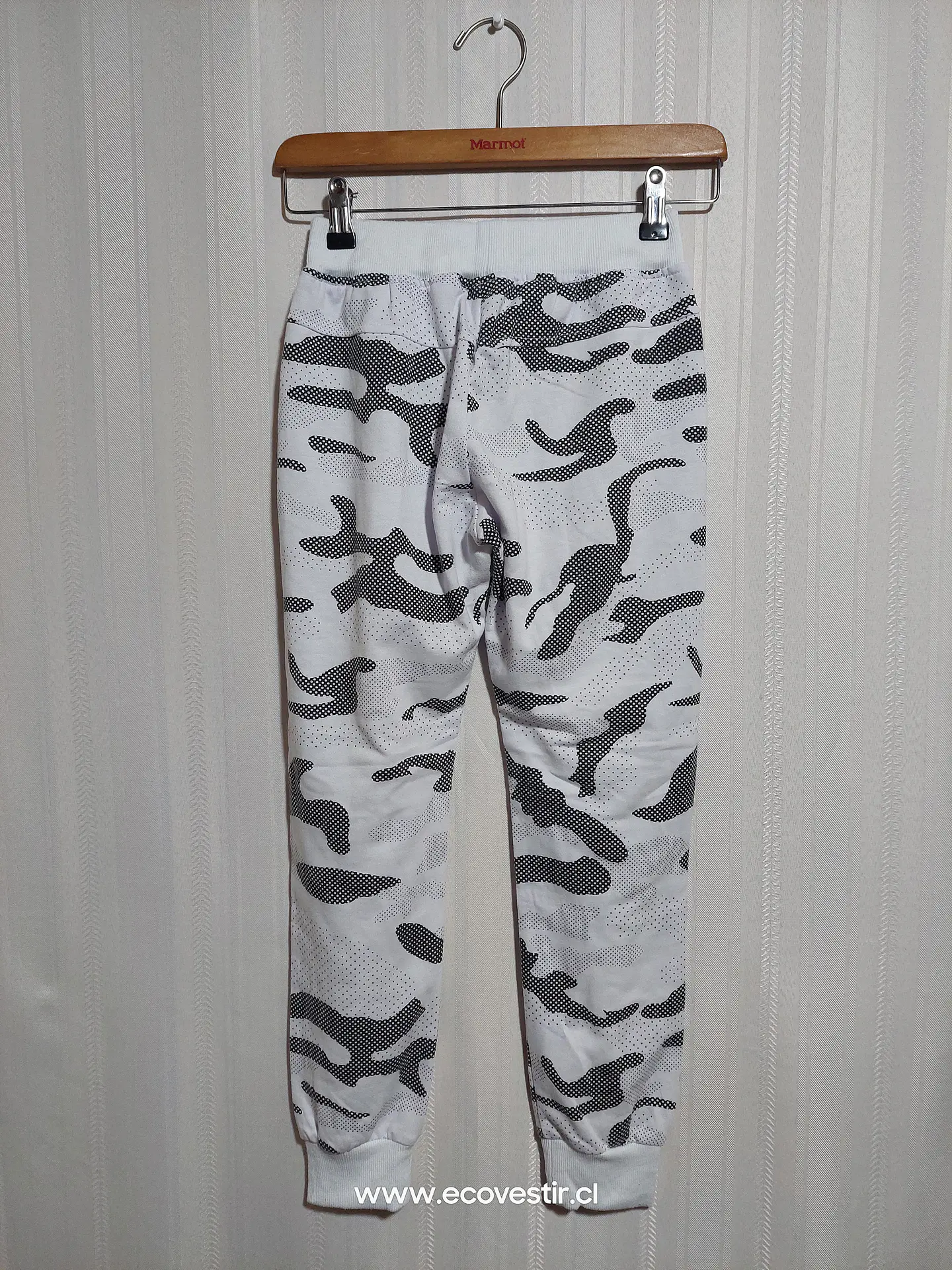 PANTALÓN BUZO BLANCO NIÑA URCHIN TALLA 12A 2