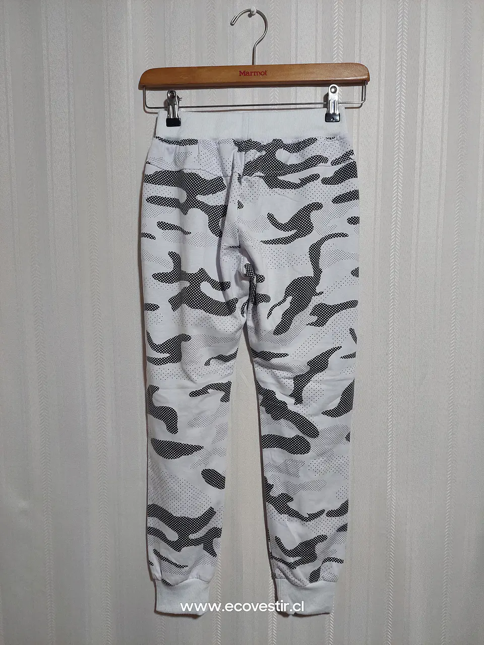 PANTALÓN BUZO BLANCO NIÑA URCHIN TALLA 12A 2