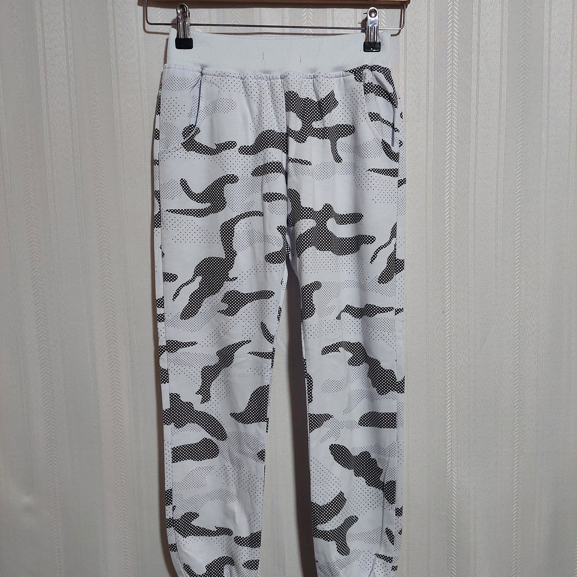 PANTALÓN BUZO BLANCO NIÑA URCHIN TALLA 12A 1