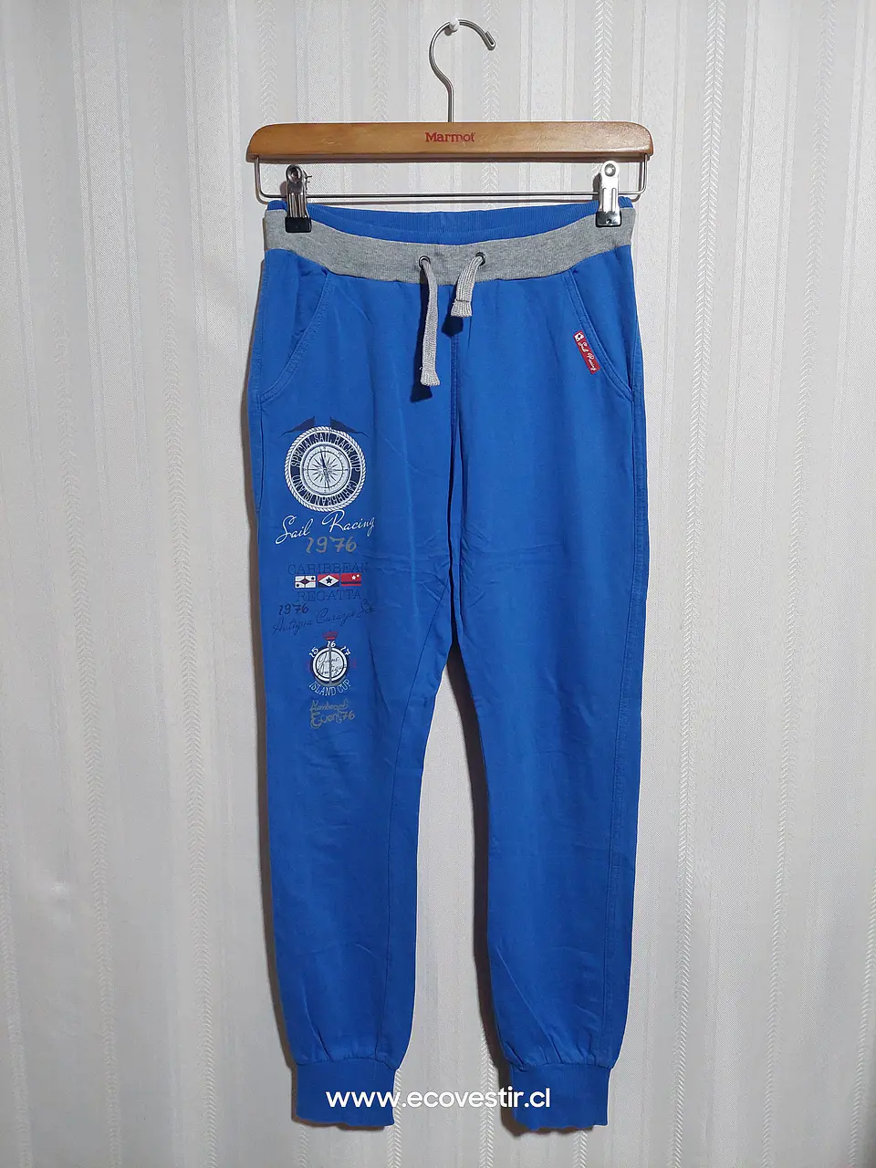 PANTALÓN BUZO AZUL NIÑA SARABANDA TALLA 36 1
