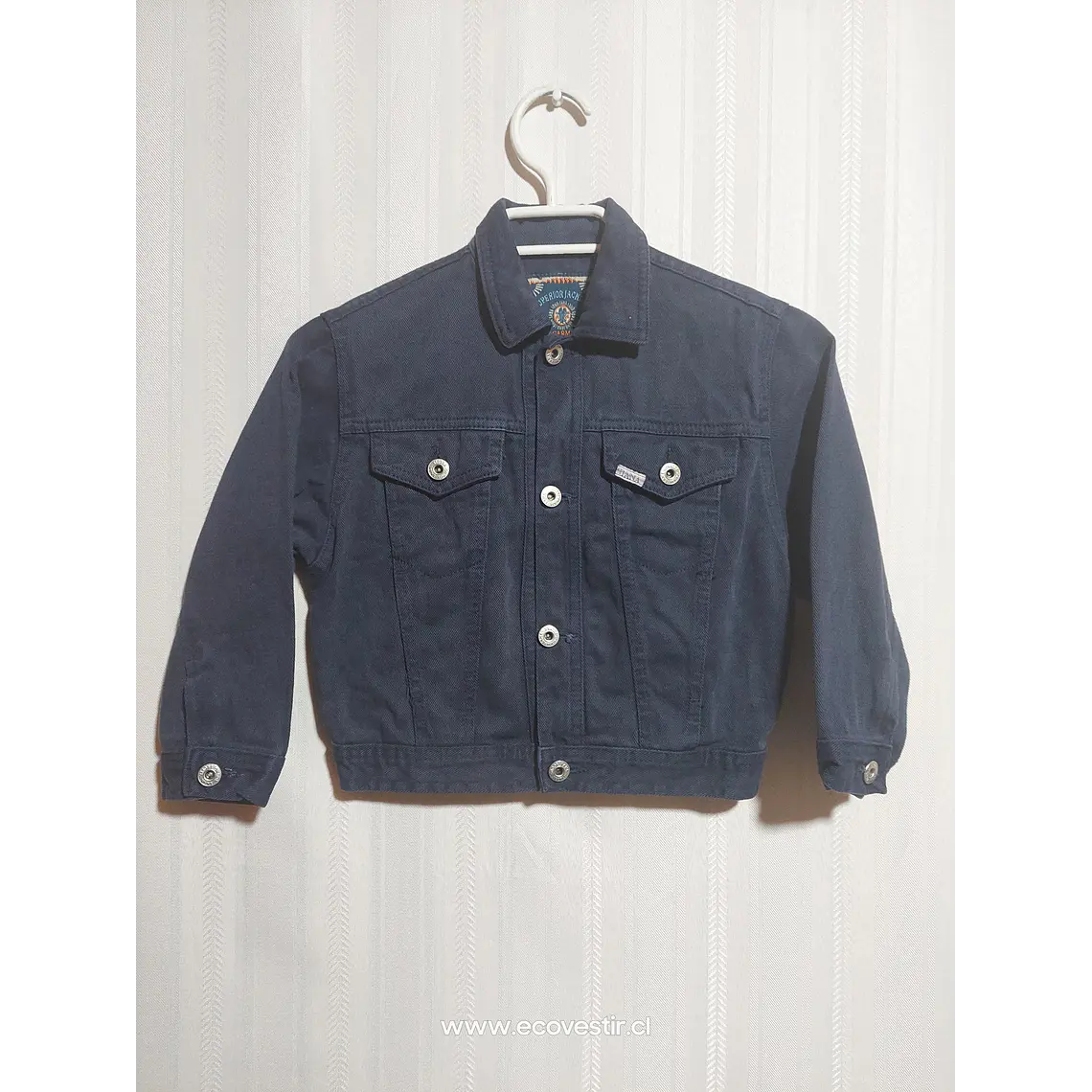 Chaqueta Denim Azul Marino IANA Talla 4 AÑOS 1