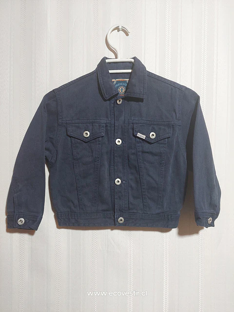Chaqueta Denim Azul Marino IANA Talla 4 AÑOS