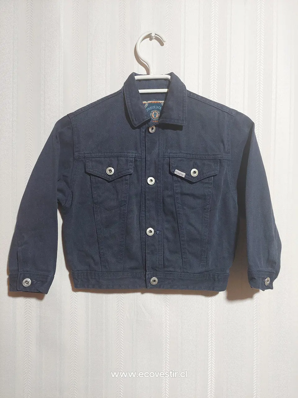 Chaqueta Denim Azul Marino IANA Talla 4 AÑOS 1