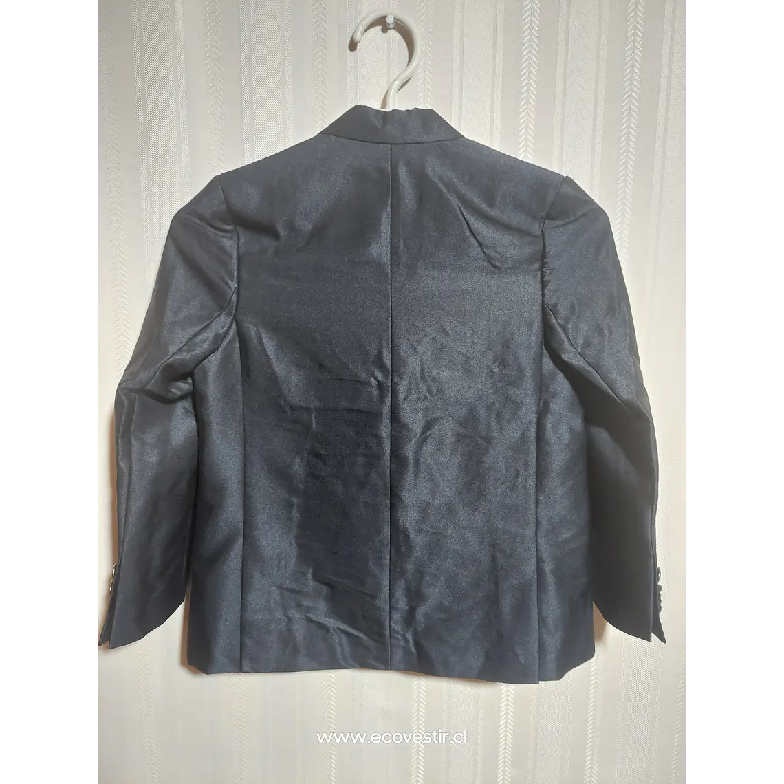 CHAQUETA SMOKING NIÑO AZUL MARINO NAZARENO GABRIELLI TALLA 6A 2