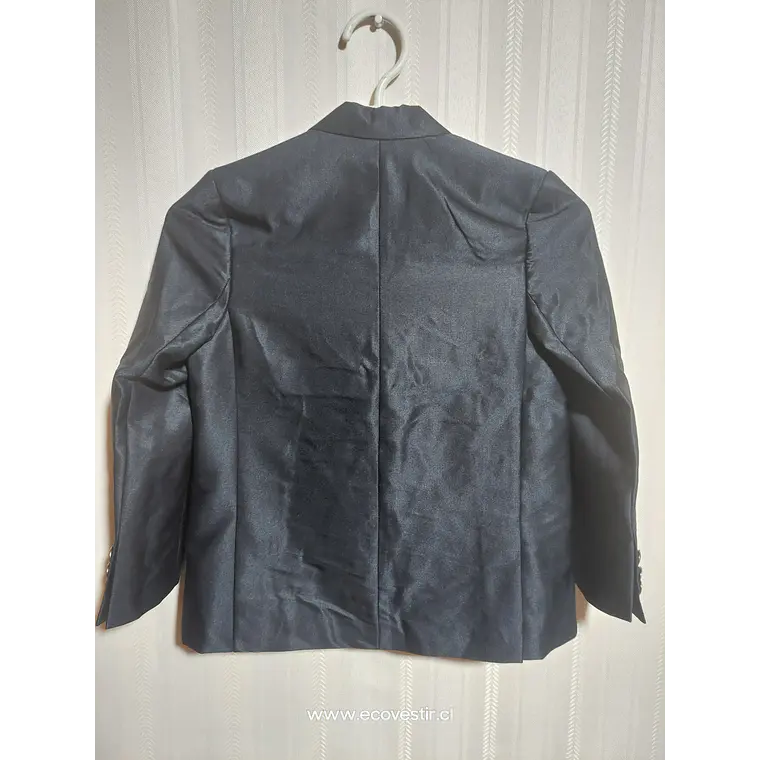 CHAQUETA SMOKING NIÑO AZUL MARINO NAZARENO GABRIELLI TALLA 6A 2