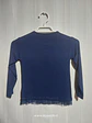 POLERA ML NIÑA AZUL SARABANDA TALLA 5A - Miniatura 2