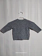 CHALECO BOTON BEBÉ GRIS FAGOTTINO TALLA 6-9M - Miniatura 2