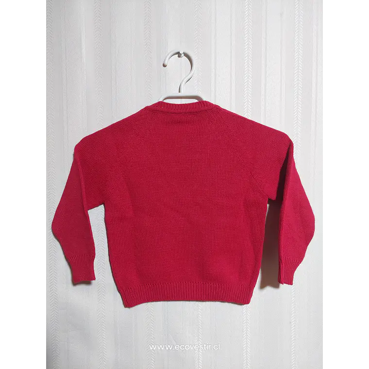 SWEATER NIÑO ROJO DRALON TALLA 3A 2