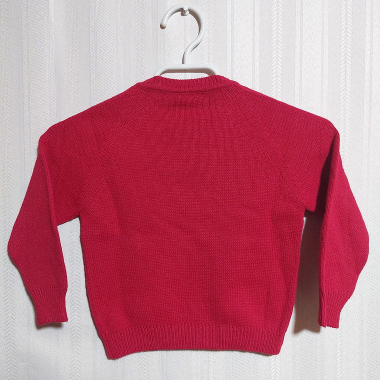 SWEATER NIÑO ROJO DRALON TALLA 3A 2
