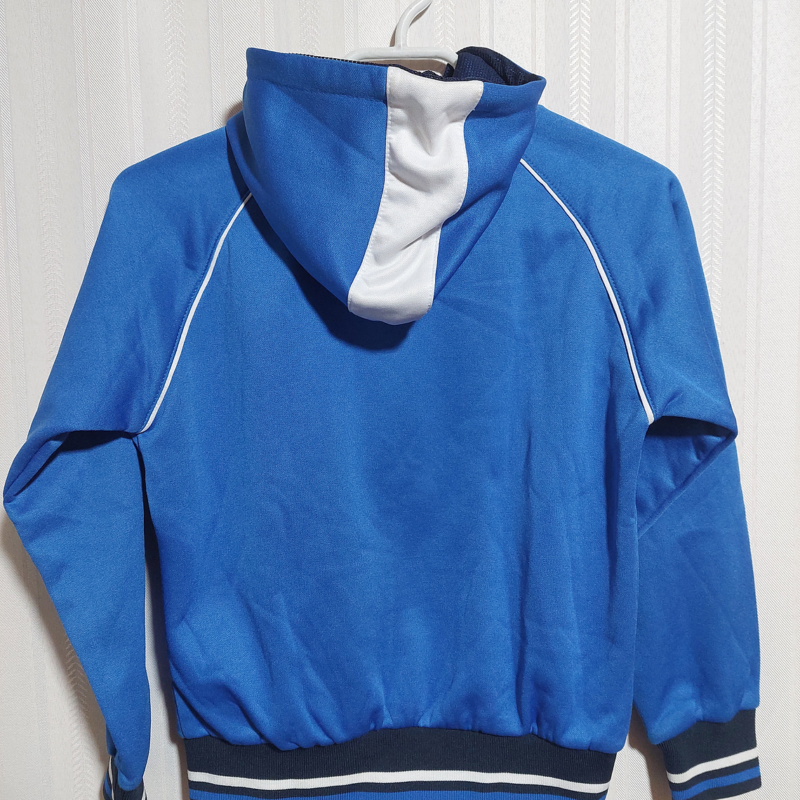 POLERÓN C/GORRO AZUL REY NIÑO MAKAY TALLA 3XS 2