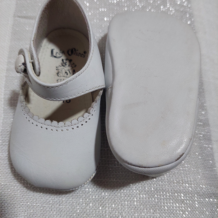 CALZADO BEBÉ BLANCO LEÓN SHOES 16 2