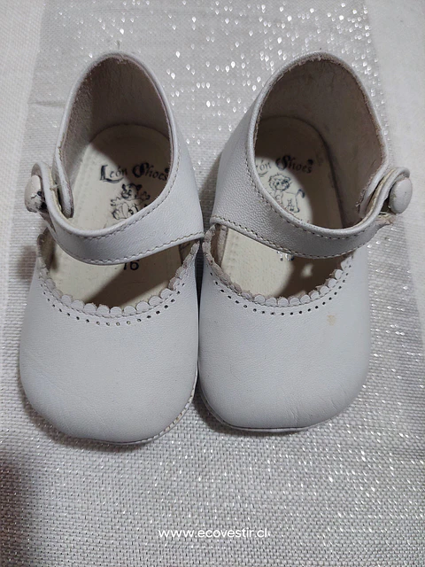 Zapato Bebé Blanco León Shoes Talla 16