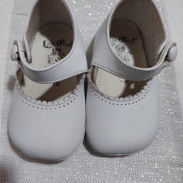 CALZADO BEBÉ BLANCO LEÓN SHOES 16 1