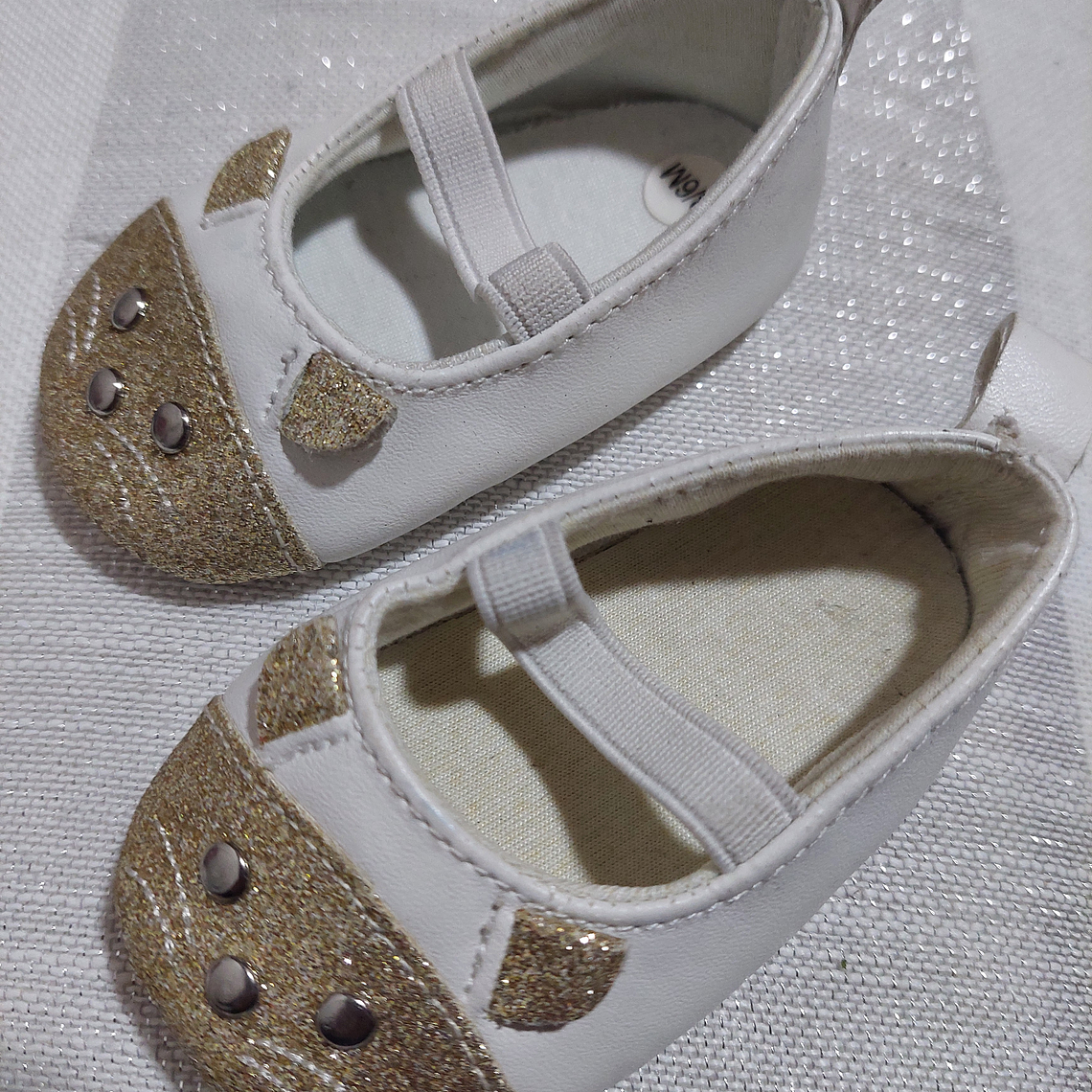 CALZADO BEBÉ BLANCO/BRILLO BEBÉ 3/6M 1