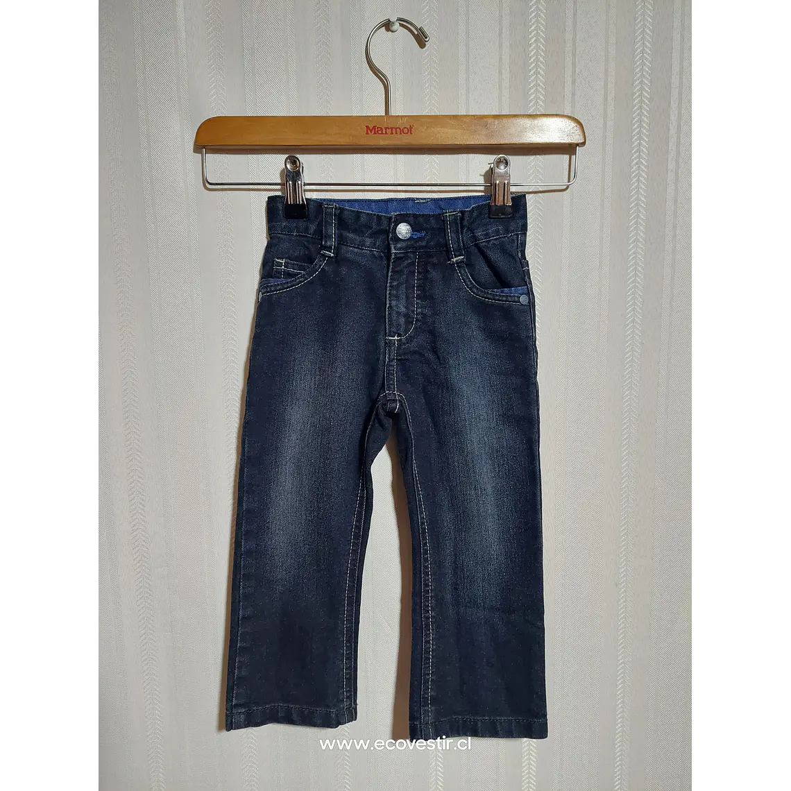 PANTALÓN JEANS AZUL NIÑO LUPILU TALLA 18-24M 1
