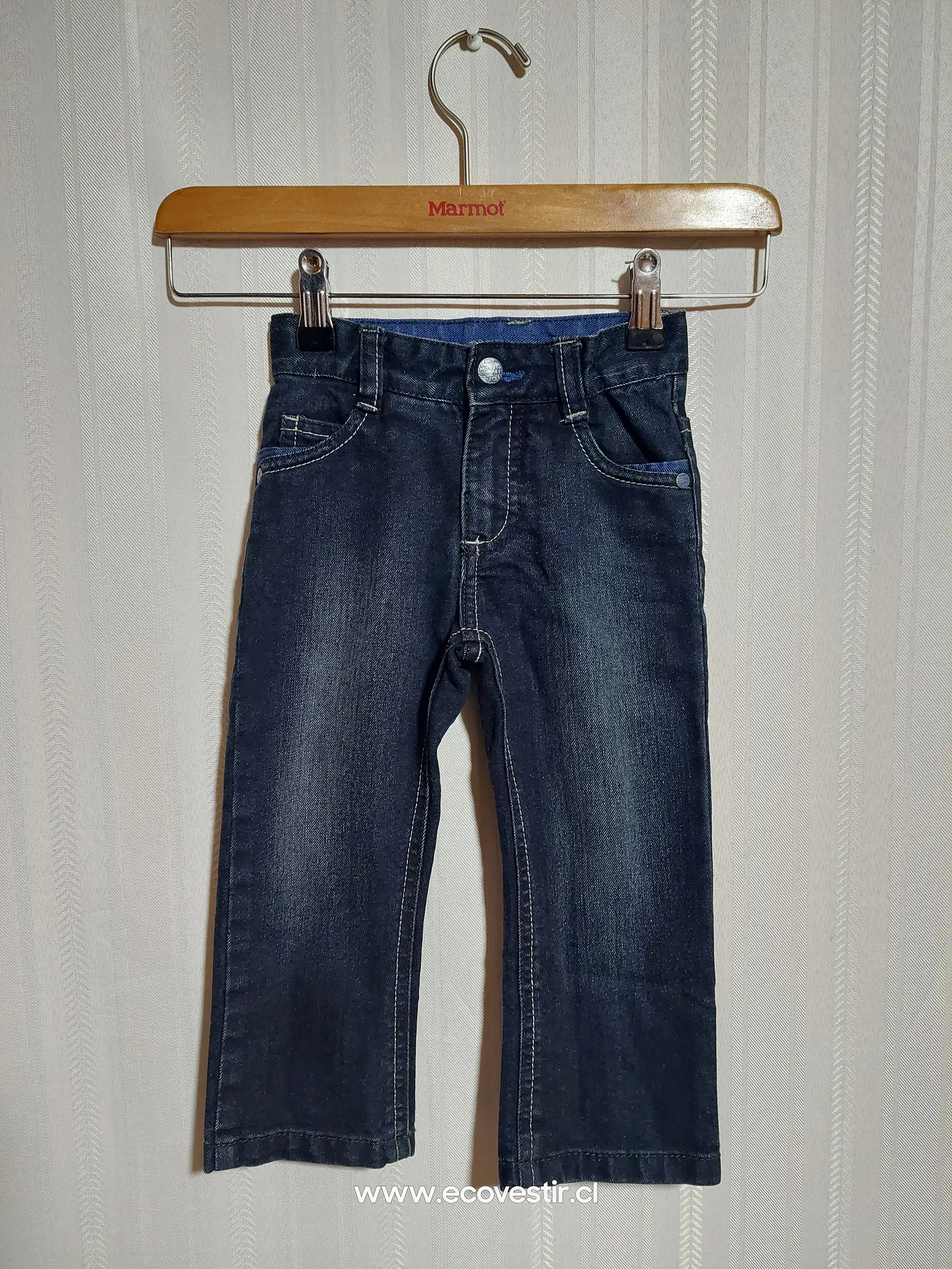PANTALÓN JEANS AZUL NIÑO LUPILU TALLA 18-24M 1