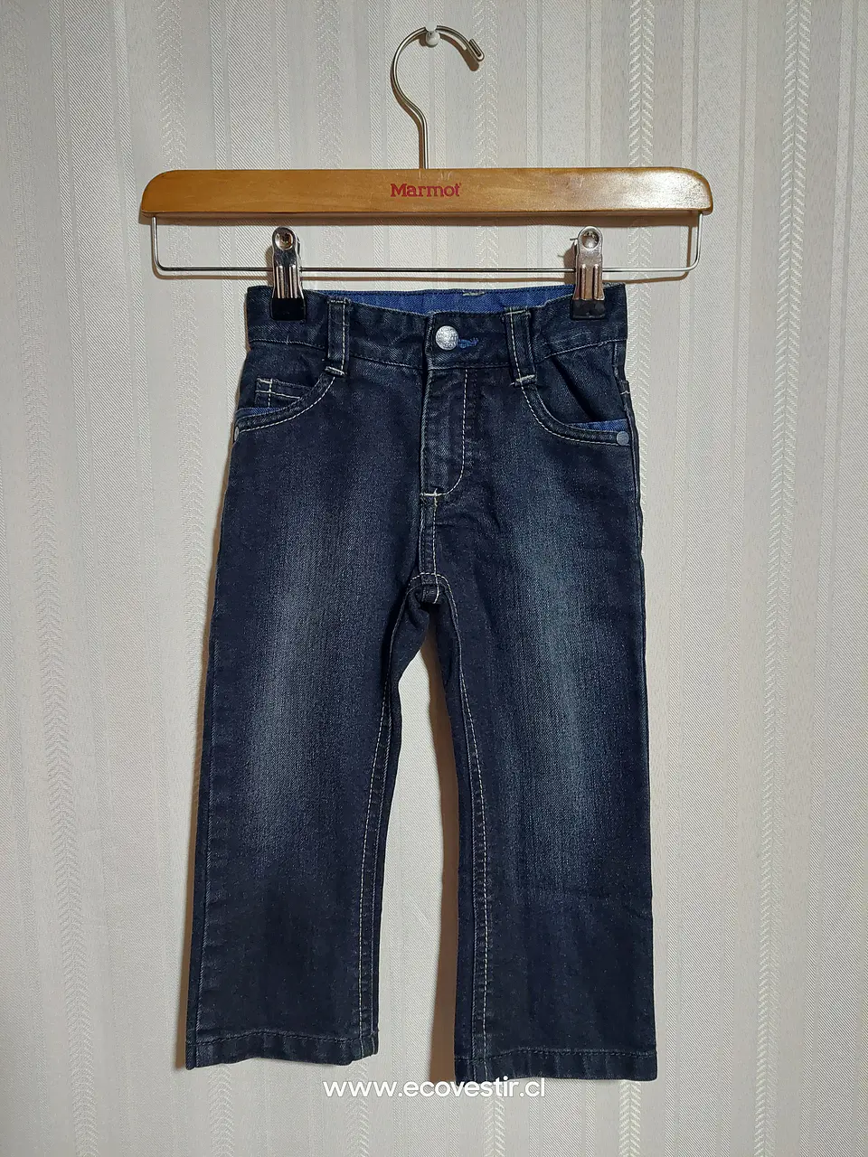 PANTALÓN JEANS AZUL NIÑO LUPILU TALLA 18-24M 1