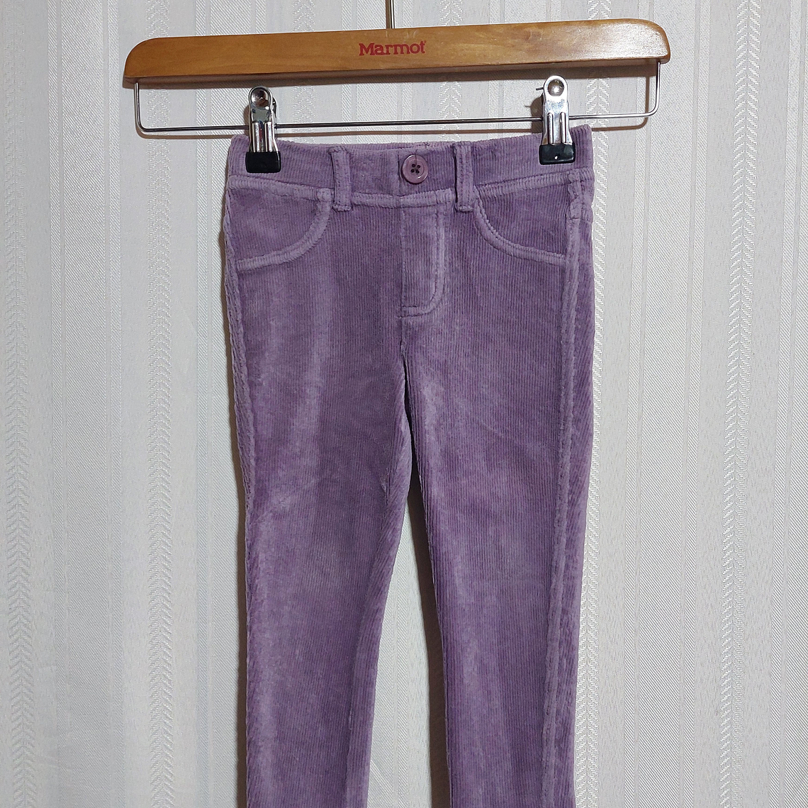 PANTALÓN COTELÉ NIÑA VIOLETA BENETTON TALLA 2 1