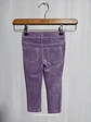 PANTALÓN COTELÉ NIÑA VIOLETA BENETTON TALLA 2 - Miniatura 2
