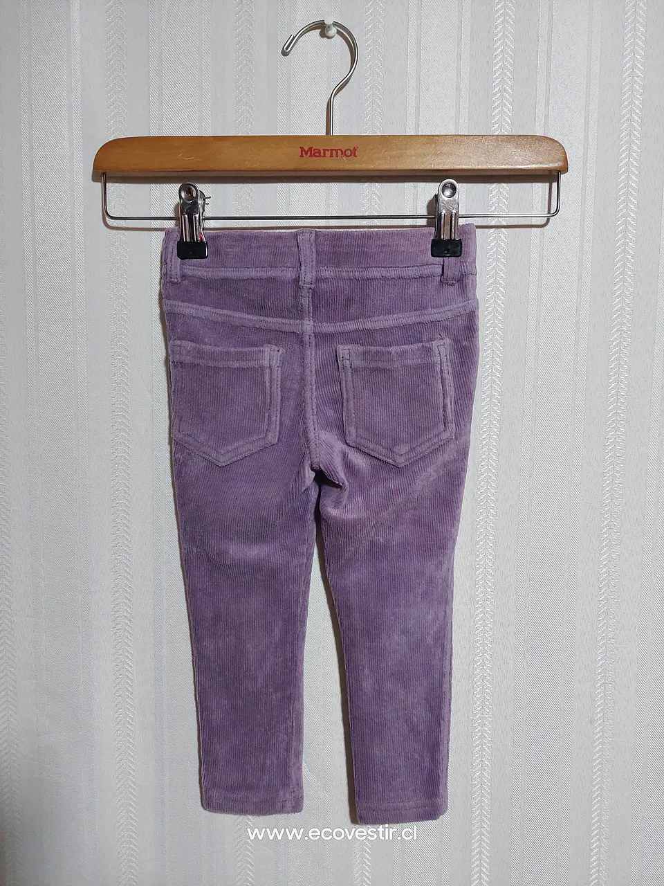 PANTALÓN COTELÉ NIÑA VIOLETA BENETTON TALLA 2 2