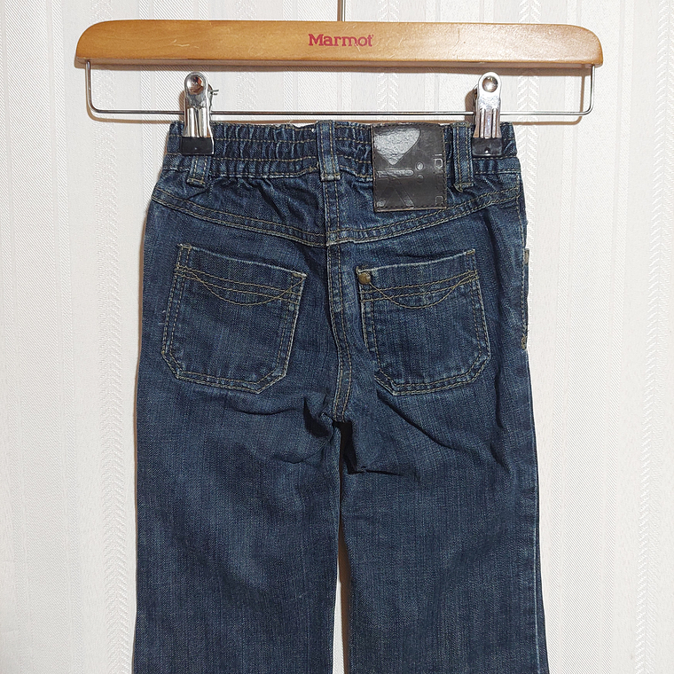 PANTALÓN JEANS AZUL NIÑA OKAIDI  TALLA 2A 2