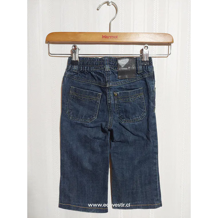 PANTALÓN JEANS AZUL BEBÉ MARINE TALLA 3-24M 2