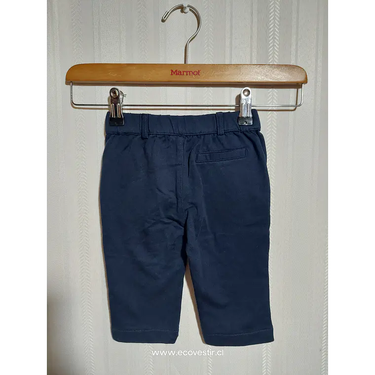 PANTALÓN VESTIR BEBE AZUL MARINE3/6M 2