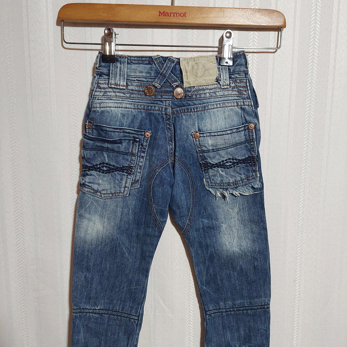 PANTALÓN JEANS AZUL NIÑO ZARA TALLA 2-3A 2
