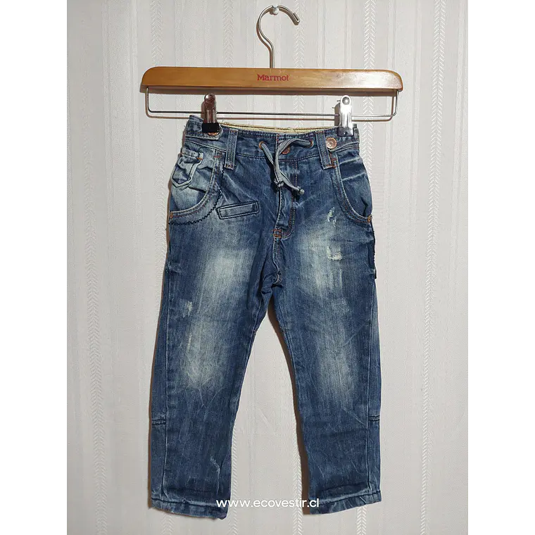 PANTALÓN JEANS AZUL NIÑO ZARA TALLA 2-3A 1