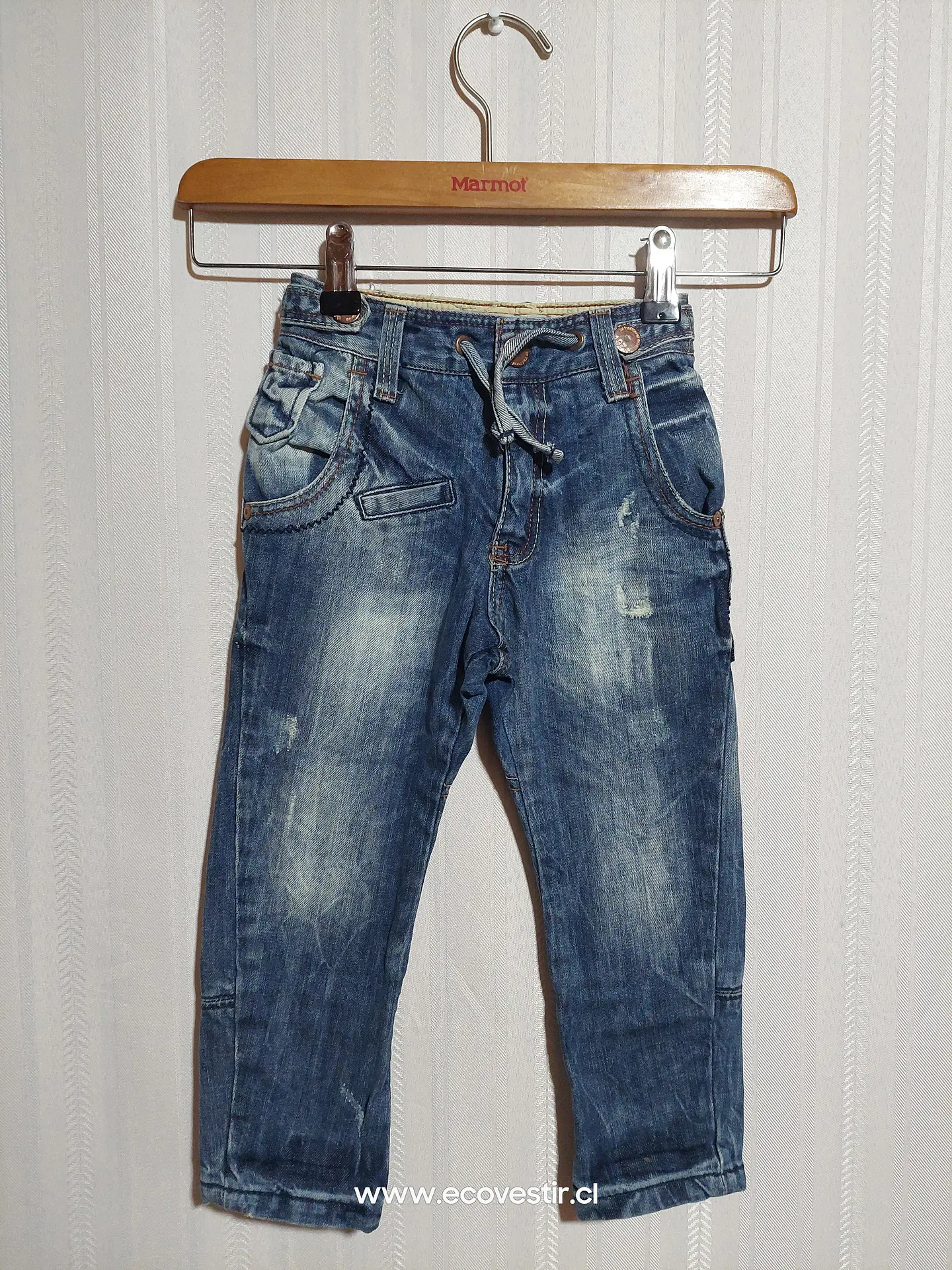 PANTALÓN JEANS AZUL NIÑO ZARA TALLA 2-3A 1