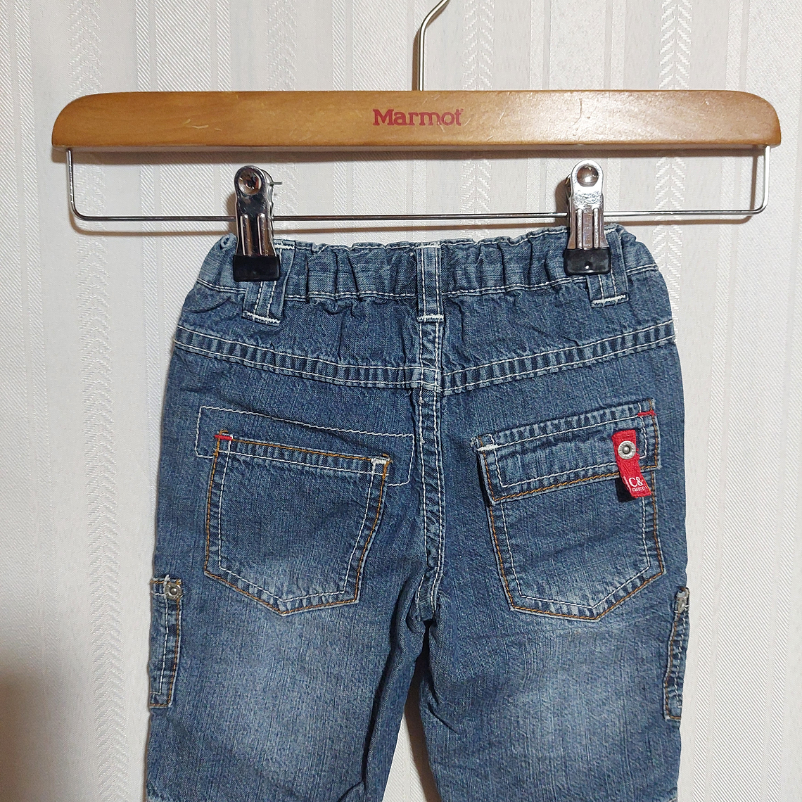 PANTALÓN JEANS AZUL BEBÉ CHICCO TALLA 3M 2