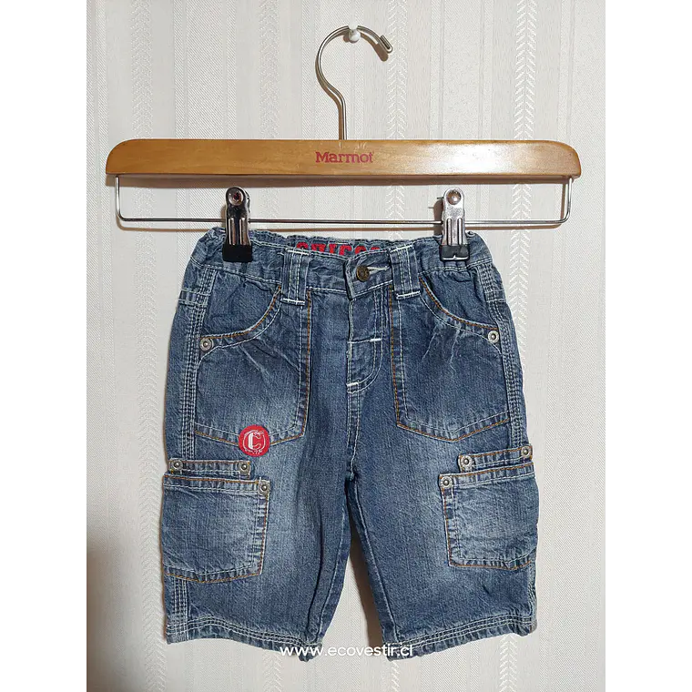 PANTALÓN JEANS AZUL BEBÉ CHICCO TALLA 3M 1