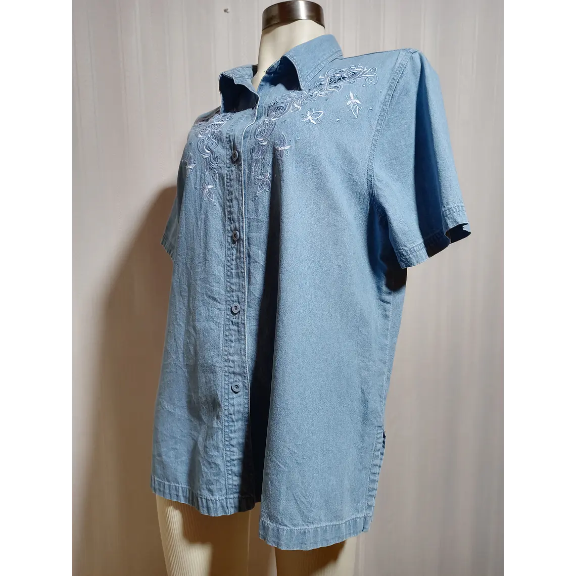 BLUSA JEANS AZUL PASSION TALLA M 1