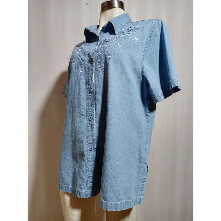 BLUSA JEANS AZUL PASSION TALLA M 1