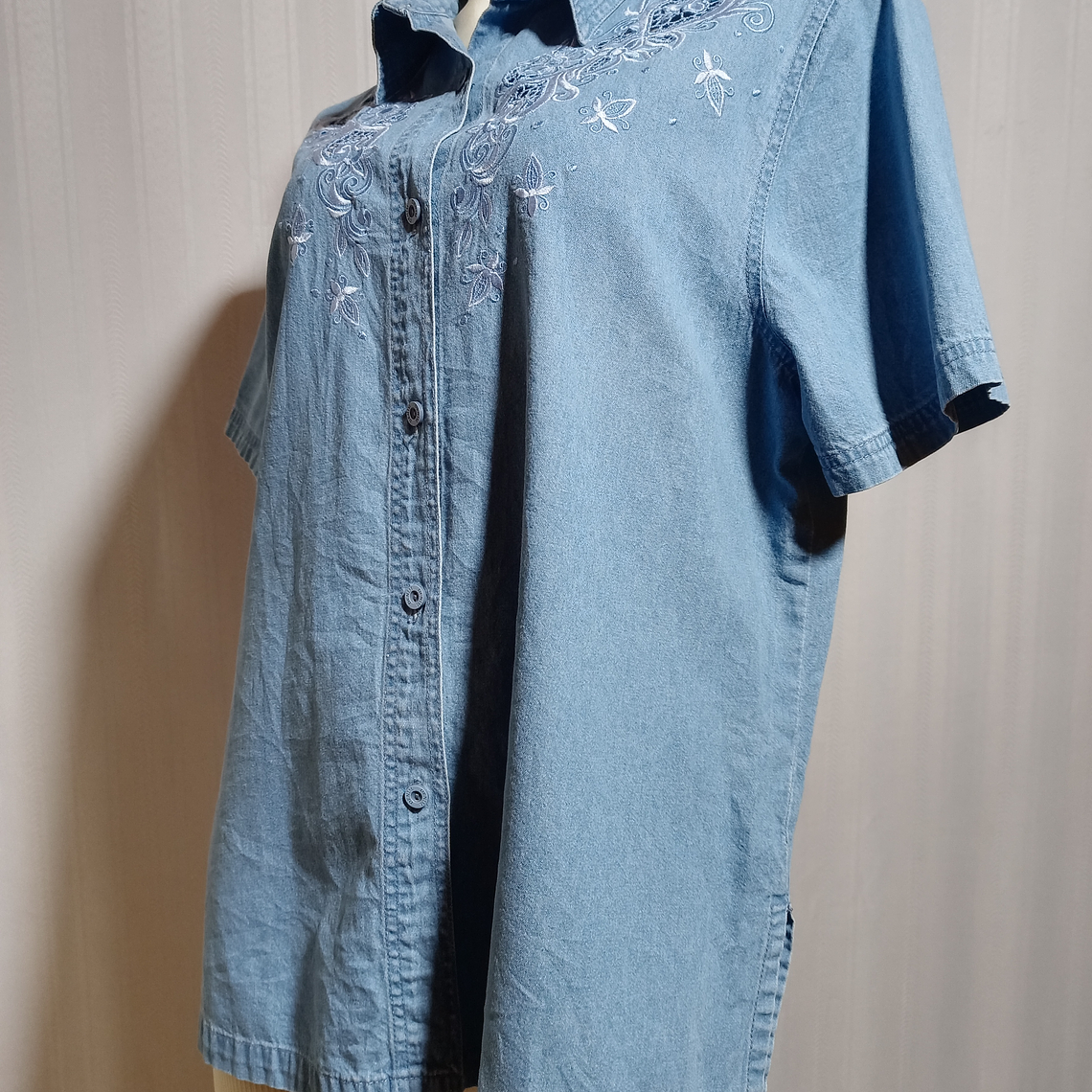 BLUSA JEANS AZUL PASSION TALLA M 1