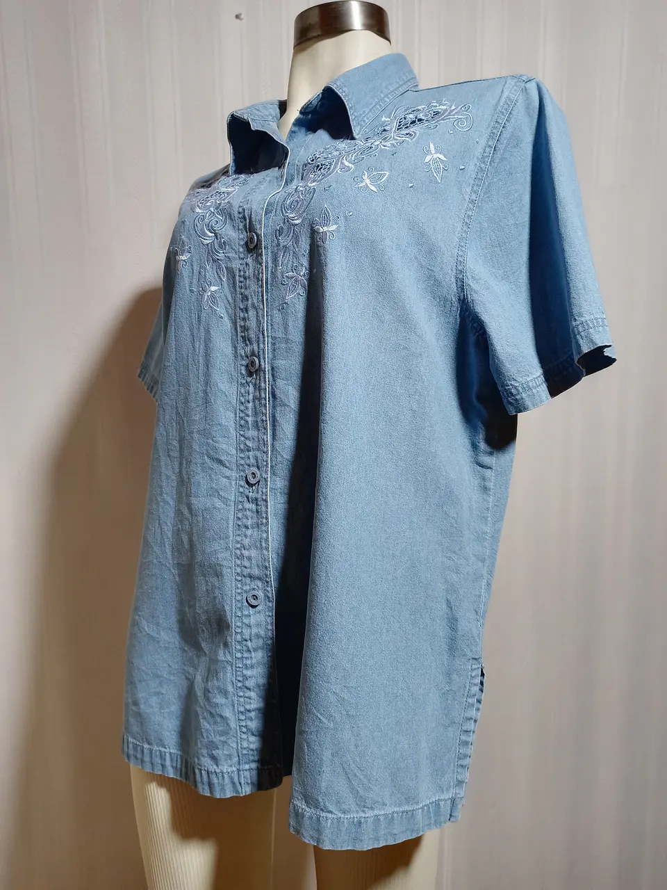 BLUSA JEANS AZUL PASSION TALLA M 1