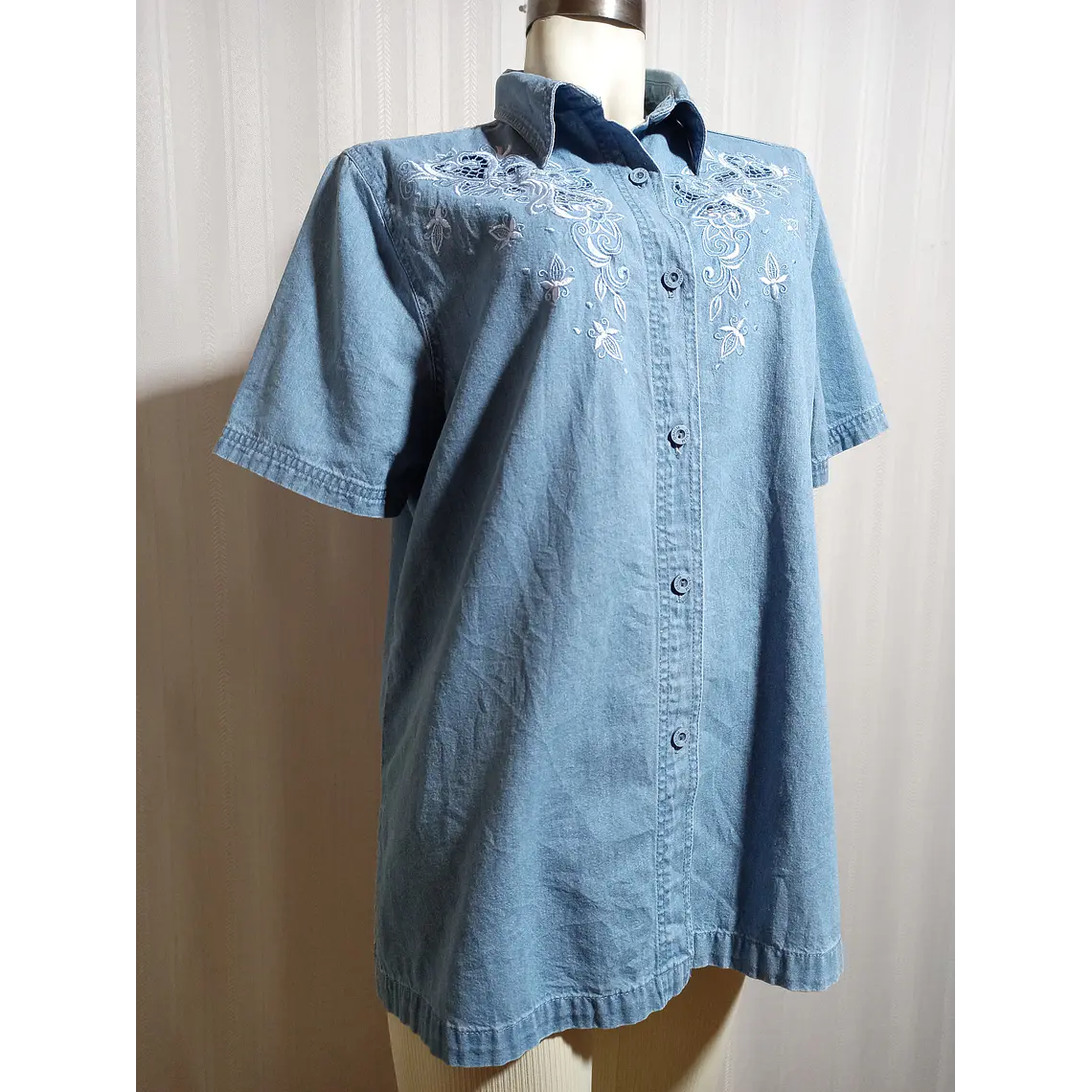 BLUSA JEANS AZUL PASSION TALLA M 2