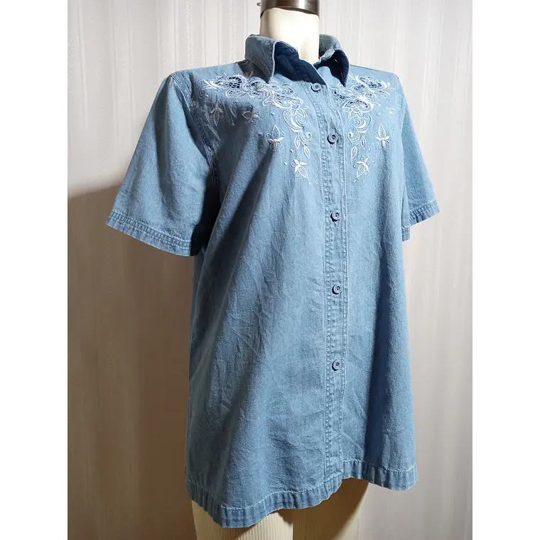 BLUSA JEANS AZUL PASSION TALLA M 2