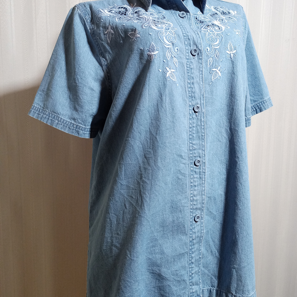 BLUSA JEANS AZUL PASSION TALLA M 2