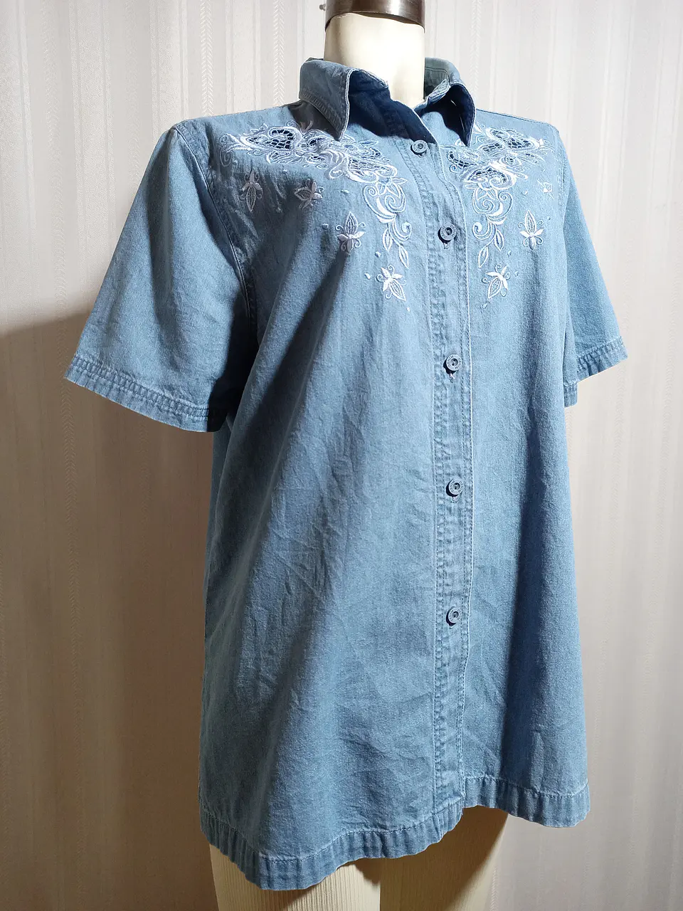 BLUSA JEANS AZUL PASSION TALLA M 2