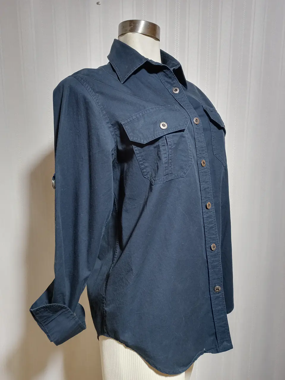 BLUSA JEANS AZUL RALPH LAUREN TALLA S 2