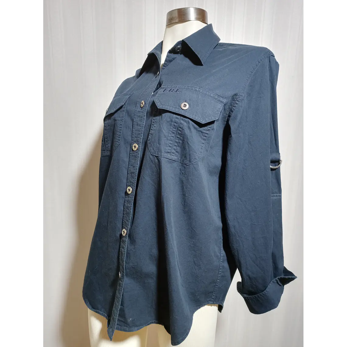 BLUSA JEANS AZUL RALPH LAUREN TALLA S 1