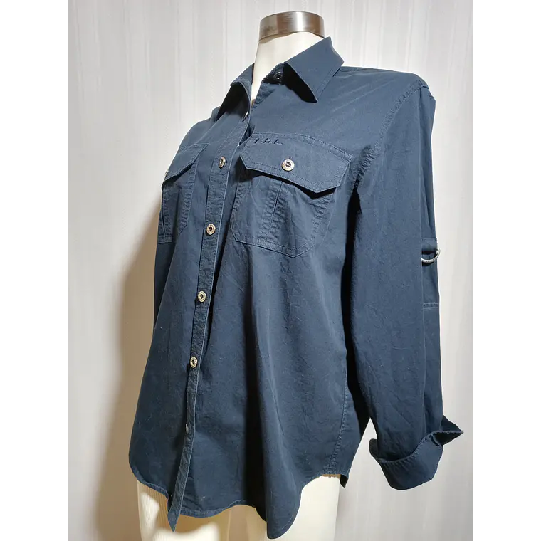 BLUSA JEANS AZUL RALPH LAUREN TALLA S 1