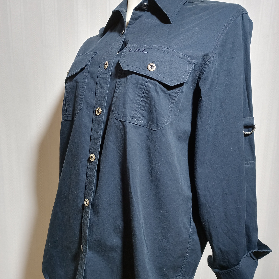 BLUSA JEANS AZUL RALPH LAUREN TALLA S 1