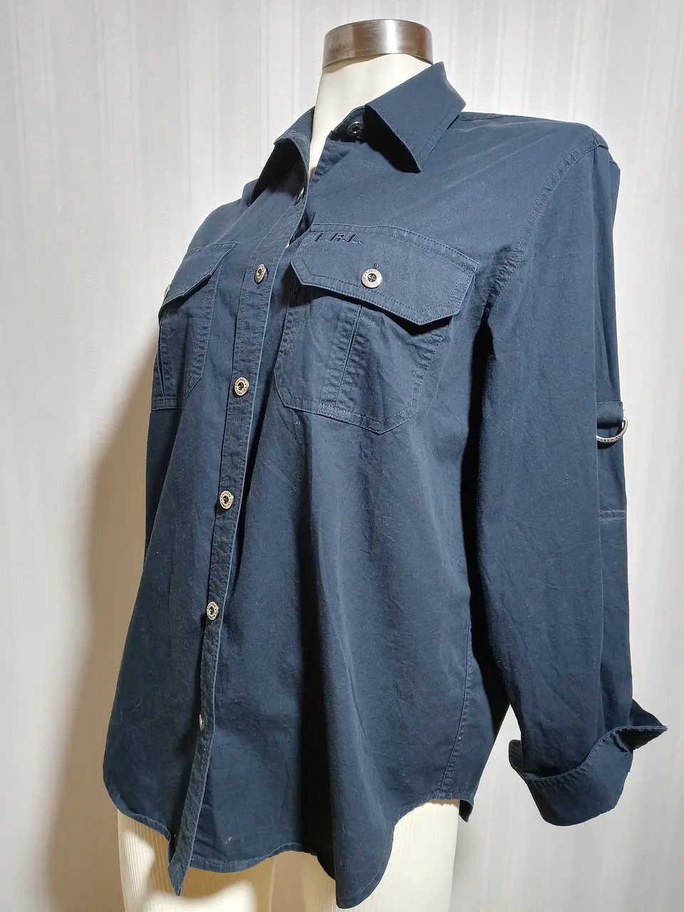 BLUSA JEANS AZUL RALPH LAUREN TALLA S 1