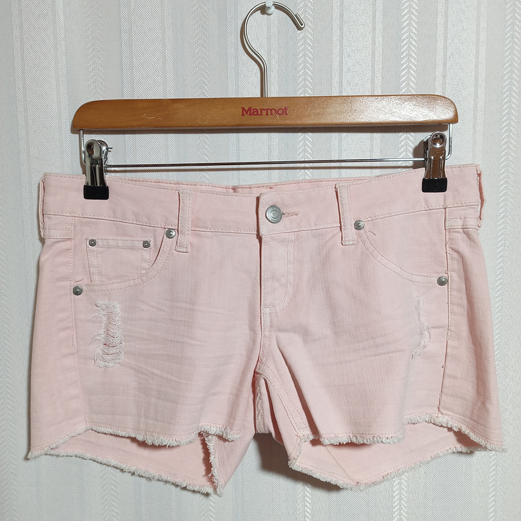 SHORT JEANS ROSADO MANGO TALLA 38 1